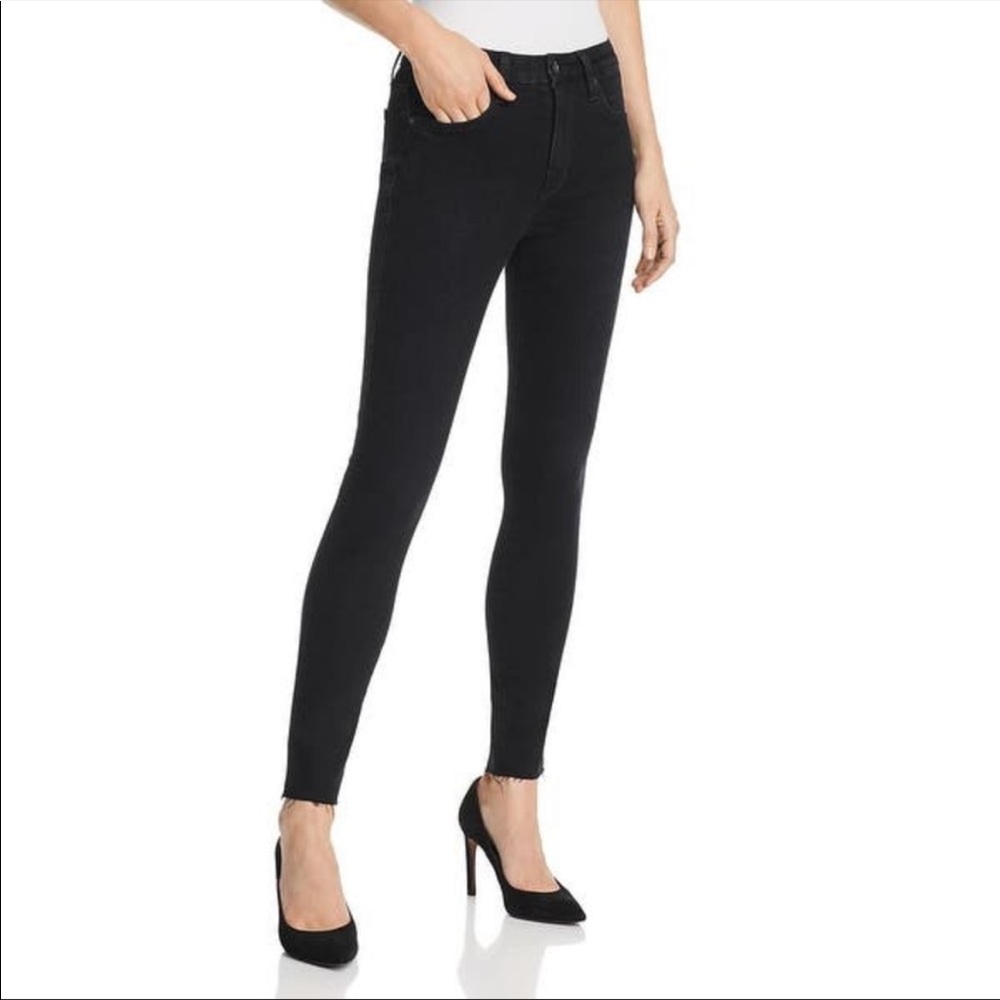 Joe’s NWOT Flawless Hi Rise Curvy Skinny Ankle Black Size 28